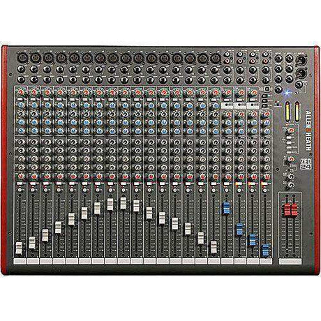 Allen & Heath ZED-24 Small-Format 24-Channel Analog Mixer with USB Connection Audio Mixers Allen & Heath