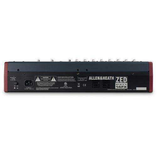 Allen & Heath ZED60-14FX Live and Studio Mixer with Digital FX and USB Port Audio Mixers Allen & Heath