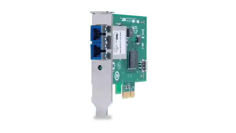 Allied Telesis AT-2911SX/SC-901 FED COMP 32/64 BIT PCIE ADAPTER CARD SC CONNECTOR Networking Allied Telesis