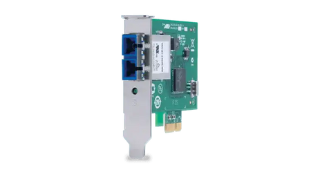 Allied Telesis AT-2911SX/SC-901 FED COMP 32/64 BIT PCIE ADAPTER CARD SC CONNECTOR Networking Allied Telesis