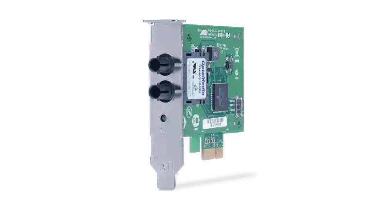 Allied Telesis AT-2911SX/ST-901 FED COMP 32/64 BIT PCI EXPRESS ADAPTER CARD ST CONNECTOR Networking Allied Telesis