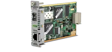 Allied Telesis AT-CM3K0S CONVERTEON MODULE: 10/100/1000TX TO SFP LC Networking Allied Telesis