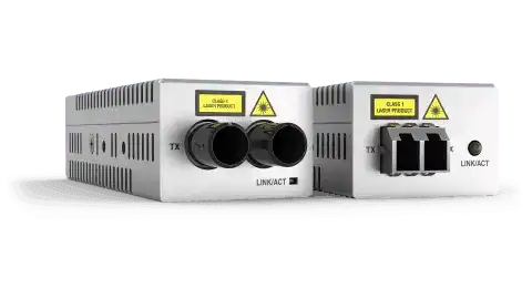Allied Telesis AT-DMC100/ST-90 MEDIA CONVERTER 100TX 100FXST FED Networking Allied Telesis