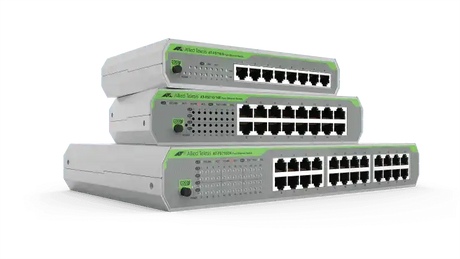 Allied Telesis AT-FS710/16-10 16PORT 10/100TX UNMANAGED SW W/ INTERNAL PSU US POWER CORD Networking Allied Telesis