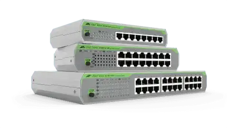 Allied Telesis AT-FS710/8E-60 8PORT 10/100TX UNMANAGED SW W/ EXT PSU MULTI-REGION ADOPTER Networking Allied Telesis