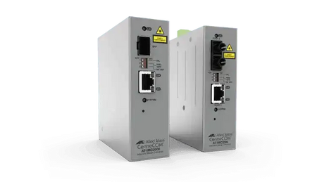 Allied Telesis AT-IMC2000TP/SP-980 TAA 10/100/1000T POE+ TO 100X/ 1000X SFP IND TEMP GIGABIT MEDIA Networking Allied Telesis