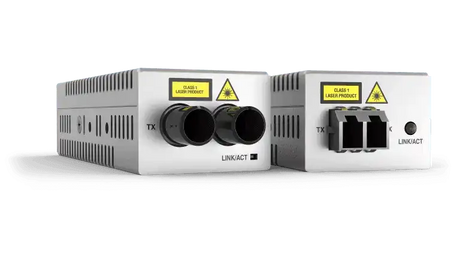 Allied Telesis AT-MMC2000LX/LC-960 TAA 1GB SMF MEDIA CONVERTER LC CONNECTOR FEDERAL 10/100/1000T Networking Allied Telesis