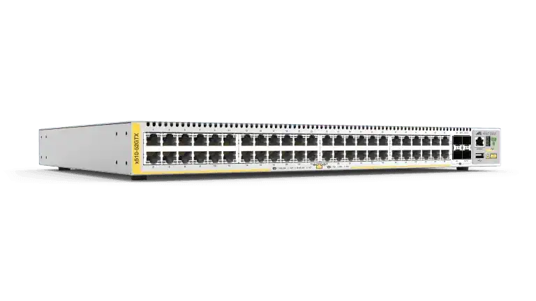 Allied Telesis AT-X510DP-52GTX STACKABLE GIGABIT TOP OF RACK DATACENTER SWITCH 48X10/100/1000T Networking Allied Telesis