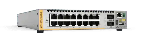 Allied Telesis AT-X550-18XTQ-J90 JITC L3 STACKABLE SWITCH 6X 1G/10G T 2X QSFP PORTS AND A SINGLE Networking Allied Telesis