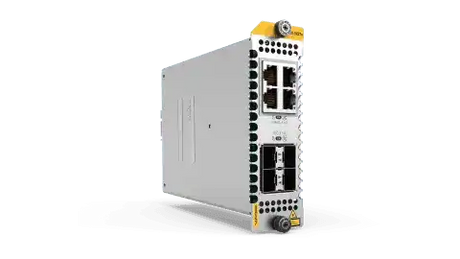 Allied Telesis AT-XEM2-8XSTM-B01 4X 1/10G SFP+ AND 4X 100M/1/2.5/5 10GBASE-T PORTS LINE Networking Allied Telesis