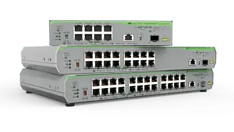 Allied Telesis GS910/26XST-10 1GB UNMANGED SWITCH WI/10G UPLINK 24X 100M/1G-T 1X 100M/1/2.5 Networking Allied Telesis