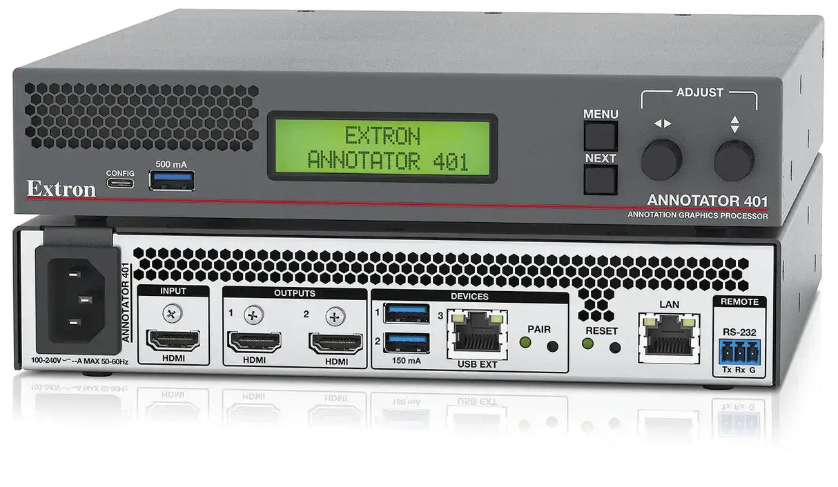 Extron Annotator 401 4K/60 Annotation Processor with USB Extension Video Extron