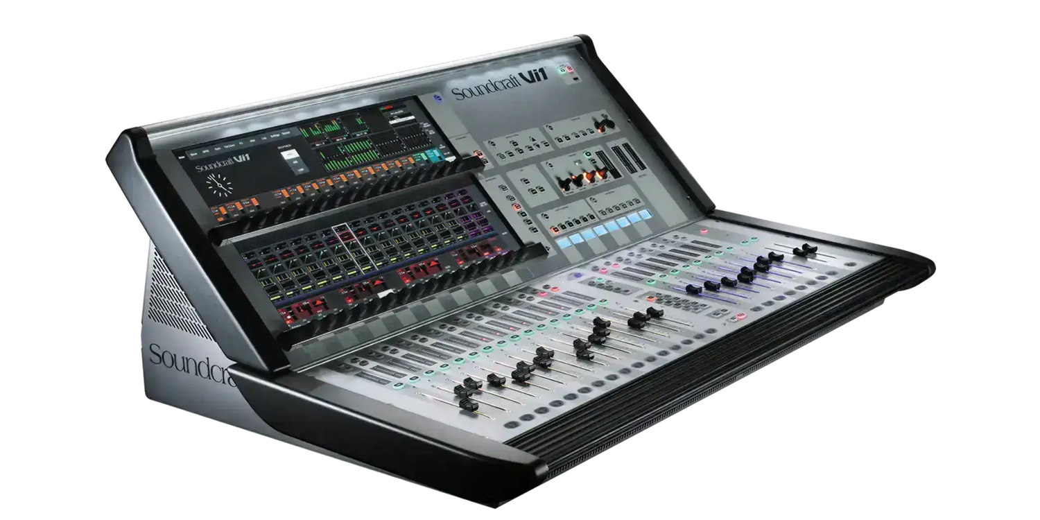 Soundcraft Vi1 Digital Live Sound Console (32 channel) - E947.300000 Audio Mixers Soundcraft