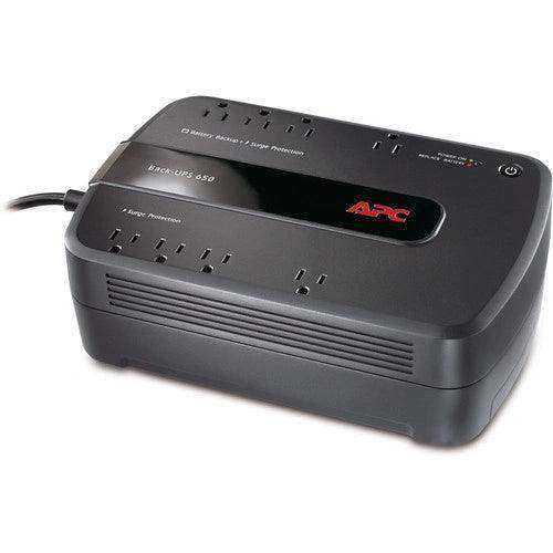 APC BE650G1 Back-UPS 650 8 Outlet Surge Protector and Battery Backup (120V) Electronics Accessories APC