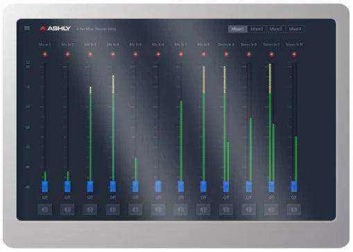 ASHLY AQUATOUCH7 7" Programmable AquaControl Touch Panel Remote Room Control Ashly