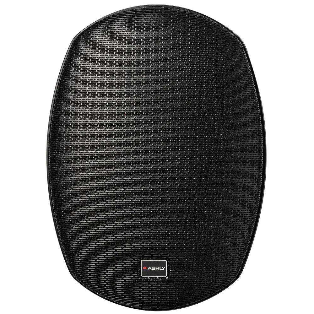 ASHLY AW8.2T+ 8" 2-Way Surface-Mount Black Spkrs w/High Output 60W Xfmr (Pair, Black) Amplifiers Ashly