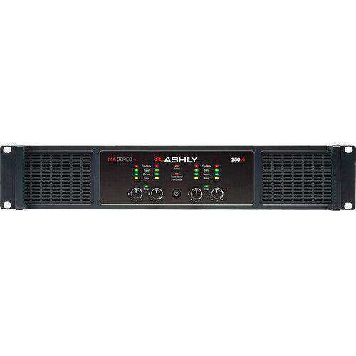 ASHLY MA250.4 Four-Channel Multi-Mode Power Amplifier, 4 x 250W Amplifiers Ashly