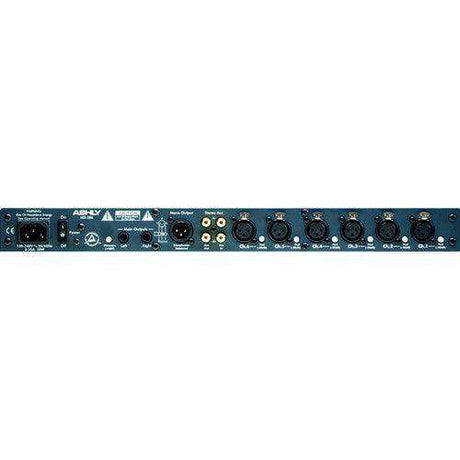 ASHLY MX-206 7x2 Mixer, 6 Mic Inputs, 1 Stereo RCA line input, Stereo Ouput. 48V Audio Mixers Ashly