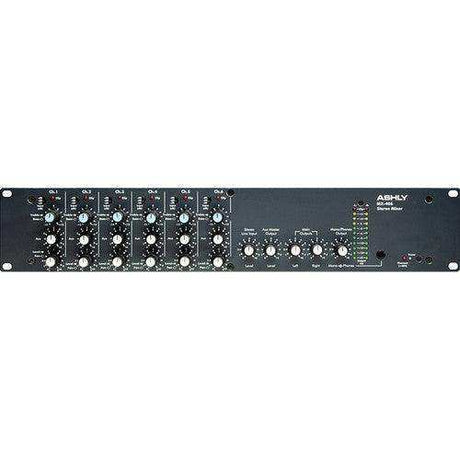 ASHLY MX-406 Mixer 6 Input Mic/Line with EQ, 2U Audio Mixers Ashly