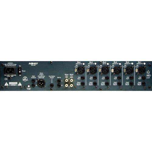 ASHLY MX-406 Mixer 6 Input Mic/Line with EQ, 2U Audio Mixers Ashly
