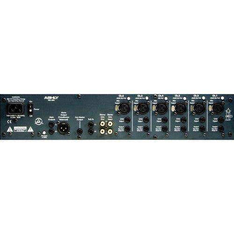 ASHLY MX-406 Mixer 6 Input Mic/Line with EQ, 2U Audio Mixers Ashly
