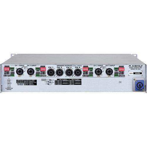 ASHLY NX4004 Power Amplifier 4 Channel x 400 Watts @ 2 Ohms Amplifiers Ashly