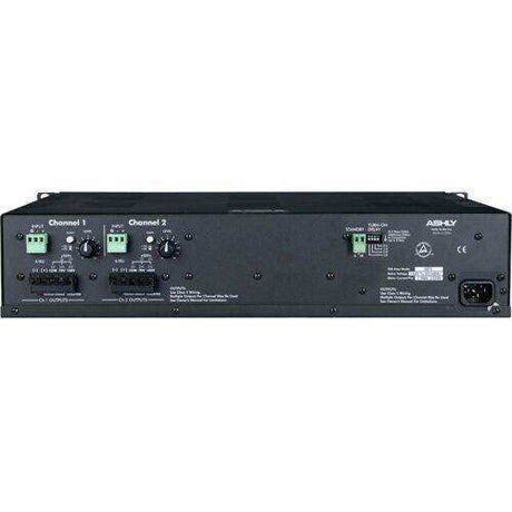 ASHLY TRA-2075 Convection-Cool Power Amplifier w/ Xfmr Iso 2 x 75W @ 4/8 Ohm, 25V, 70V Amplifiers Ashly