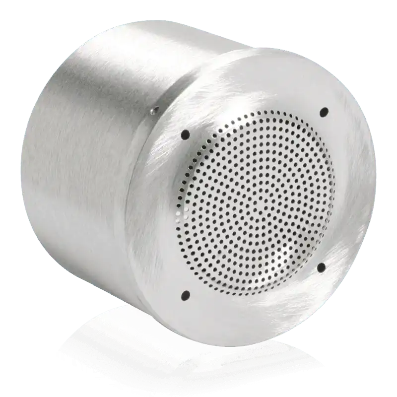 Atlas Sound 410-4 Compact Surface Mount Aluminum Baffle for Wall or Ceiling Use 4 inch Intercoms AtlasIED