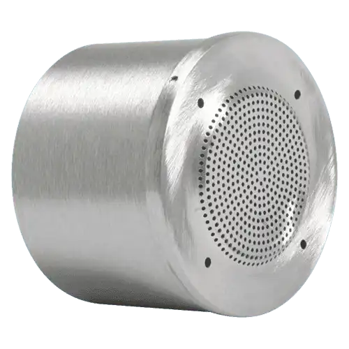 Atlas Sound 410-4 Compact Surface Mount Aluminum Baffle for Wall or Ceiling Use 4 inch Intercoms AtlasIED
