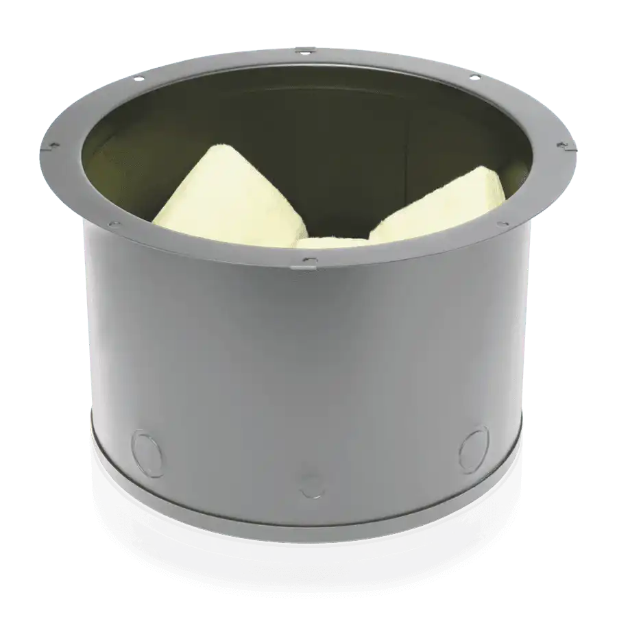 Atlas Sound 95-8-7 8" Recessed Round Enclosure 7 inch deep w/ fiberglass Intercoms AtlasIED