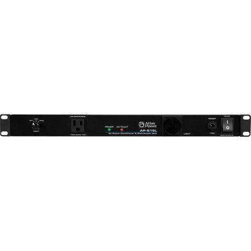 Atlas Sound AP-S15LA 15A Power Conditioner and Distribution Unit with IEC Power Cord & Lamp Intercoms AtlasIED