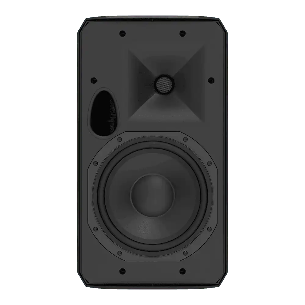 Atlas Sound AS-8T-B 8" AS Series Surface Mount Speaker (Black, Pair) Speakers AtlasIED