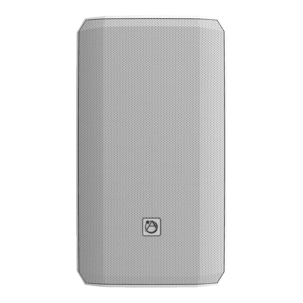 Atlas Sound AS-8T-W 8" AS Series Surface Mount Speaker (White) Speakers AtlasIED