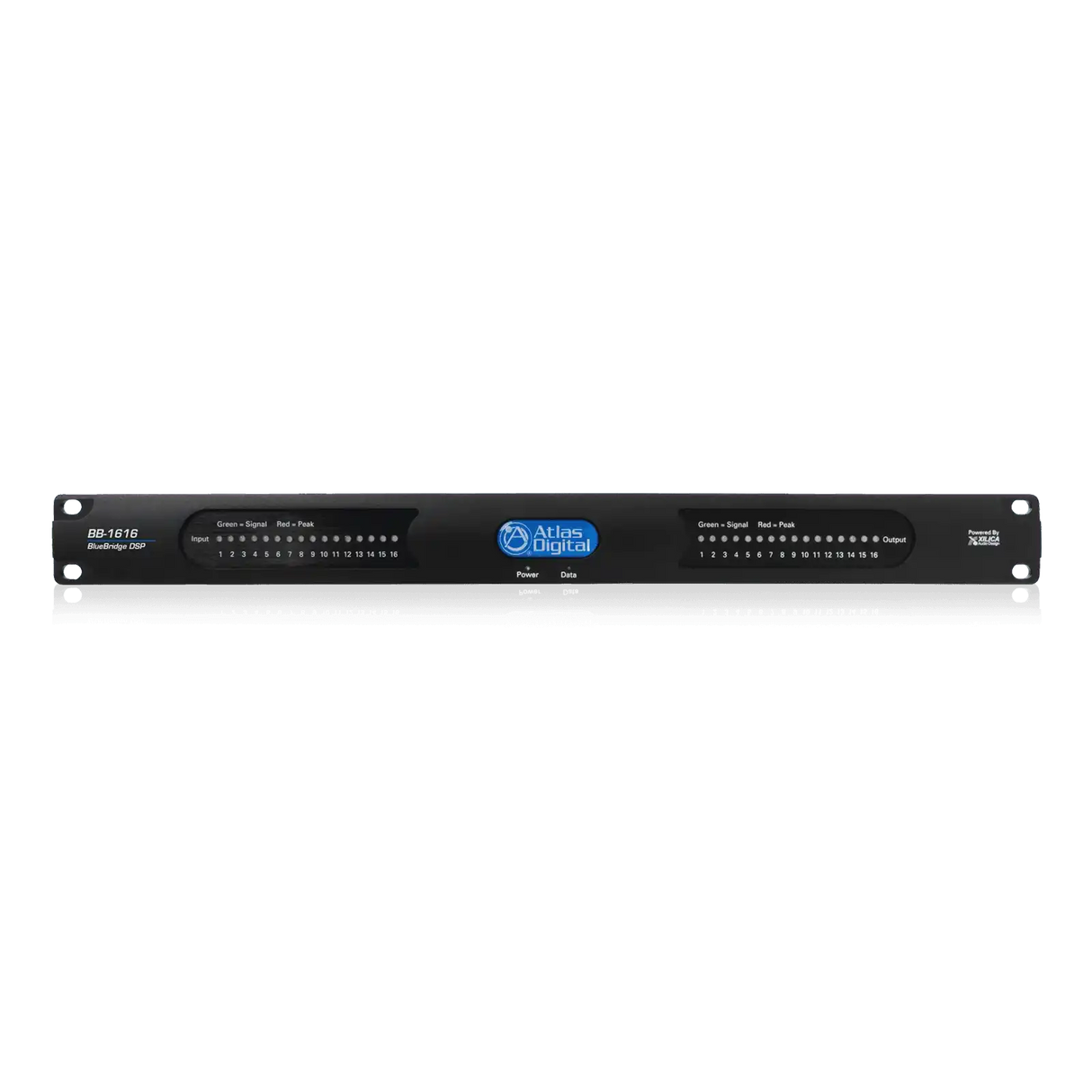 Atlas Sound BB-1616 BlueBridge® 16 Input x 16 Output DSP Audio Processor Audio Signal Processing AtlasIED