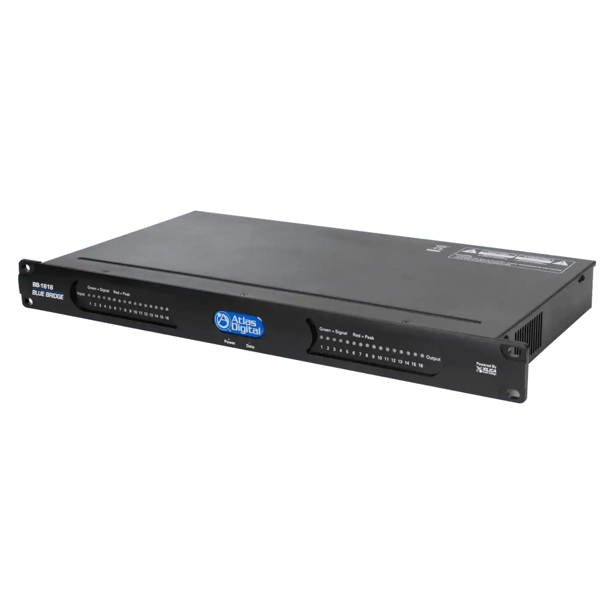 Atlas Sound BB-1616 BlueBridge® 16 Input x 16 Output DSP Audio Processor Audio Signal Processing AtlasIED