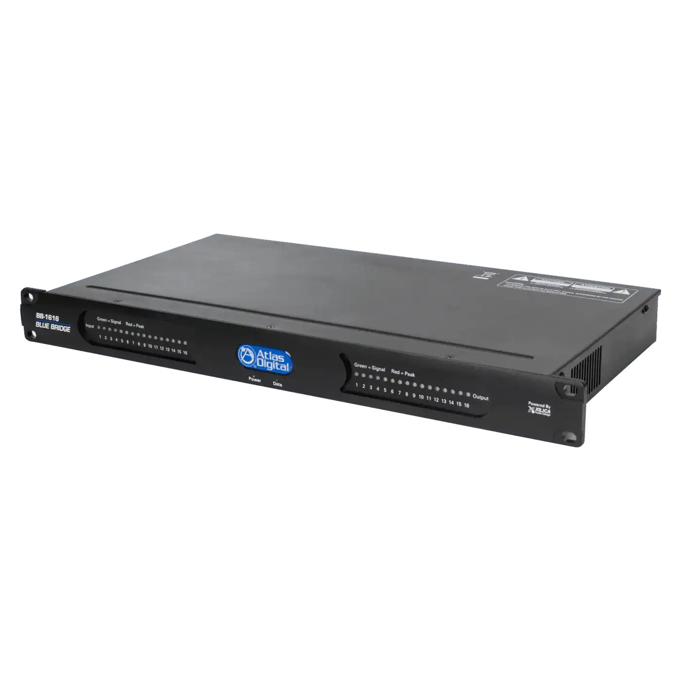 Atlas Sound BB-1616 BlueBridge® 16 Input x 16 Output DSP Audio Processor Audio Signal Processing AtlasIED