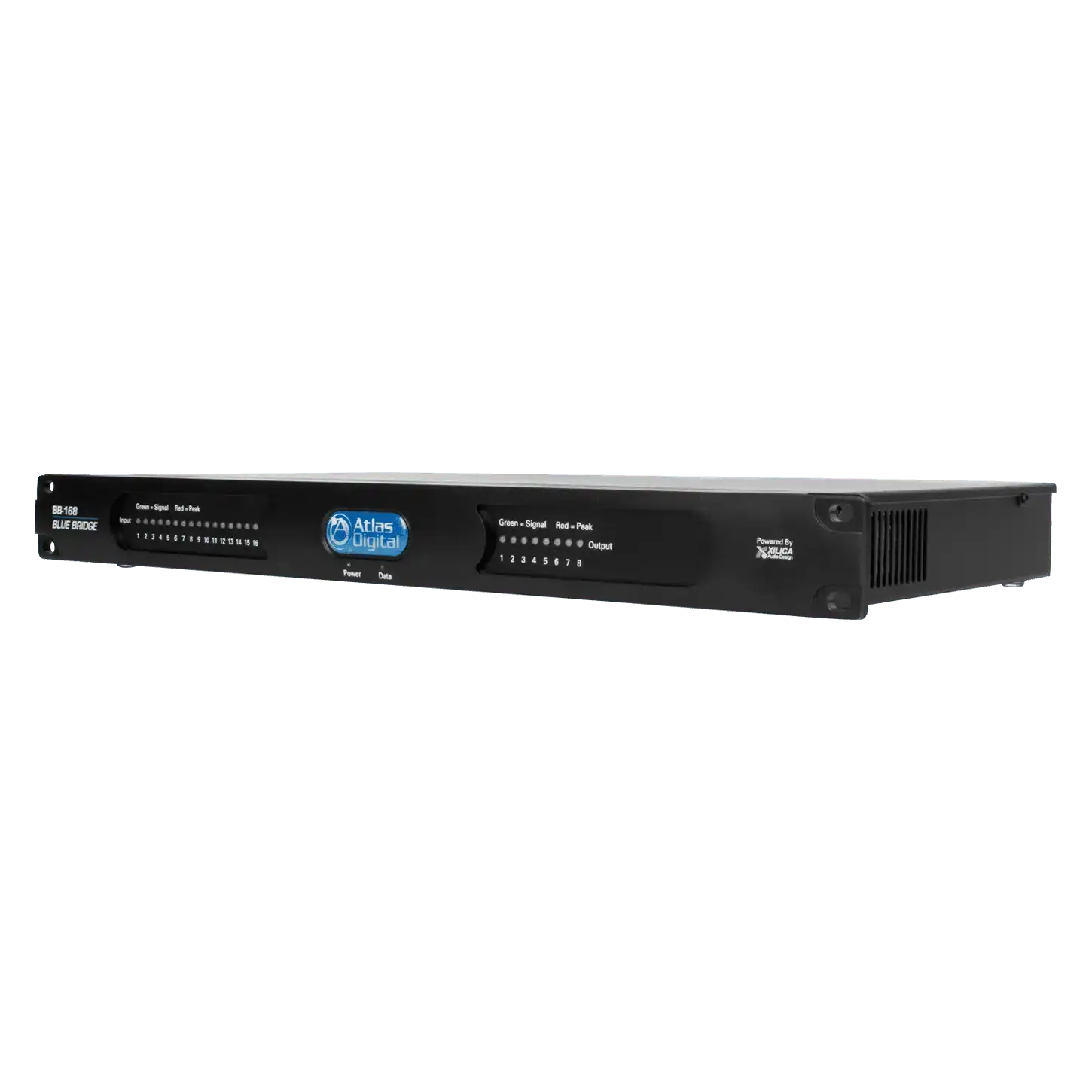Atlas Sound BB-168 BlueBridge 16 Input x 8 Output DSP Audio Processor Audio Signal Processing AtlasIED