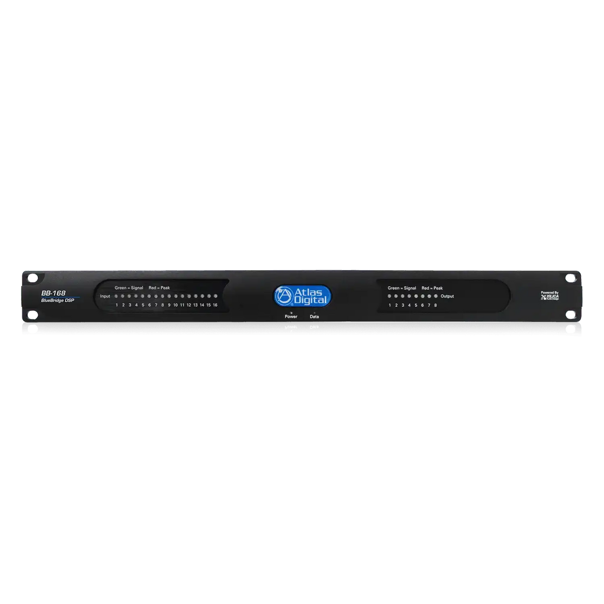 Atlas Sound BB-168 BlueBridge 16 Input x 8 Output DSP Audio Processor Audio Signal Processing AtlasIED