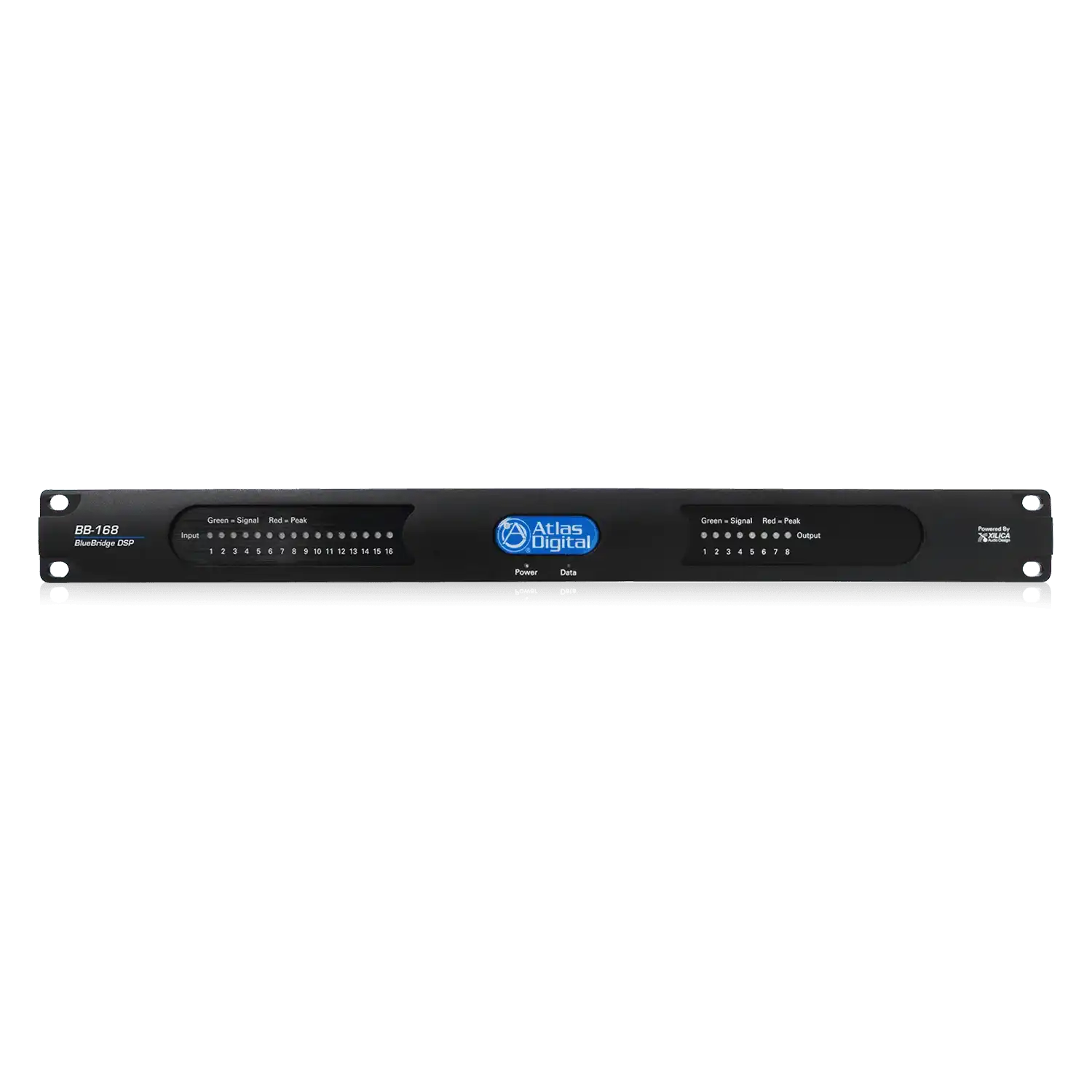 Atlas Sound BB-168 BlueBridge 16 Input x 8 Output DSP Audio Processor Audio Signal Processing AtlasIED