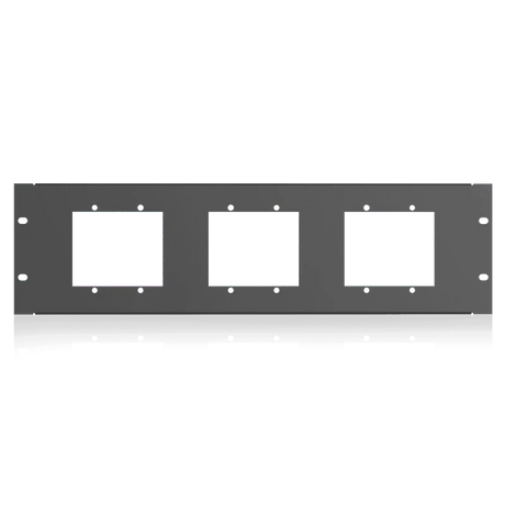 Atlas Sound BB-PLT-PNL 3RU Rack Mount Kit for BlueBridge® Wall Controllers Racks AtlasIED