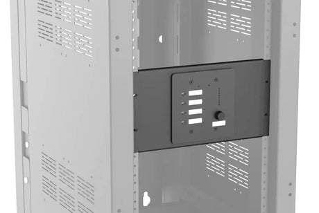 Atlas Sound BB-PLT-PNL-HR 3RU Half-Rack Mount Kit for Single BlueBridge® Wall Controller Racks AtlasIED