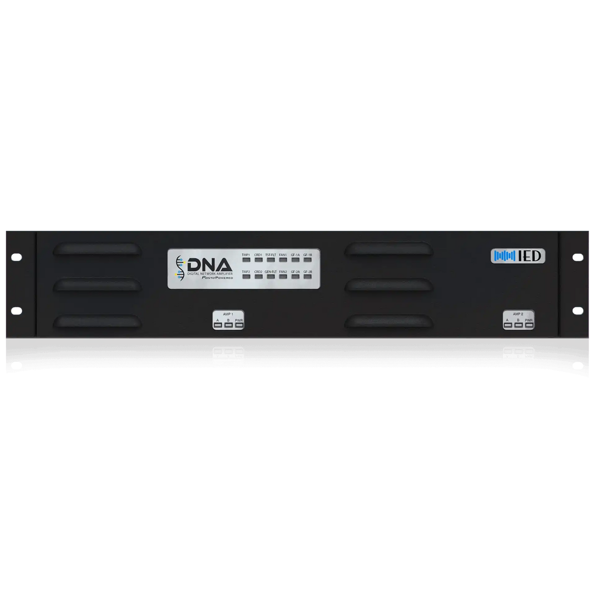 Atlas Sound DNA2404DL Series UL-1711 Listed 70.7-Volt 4-Channel Amplifier with Dante™ Network Audio Audio Amplifiers AtlasIED