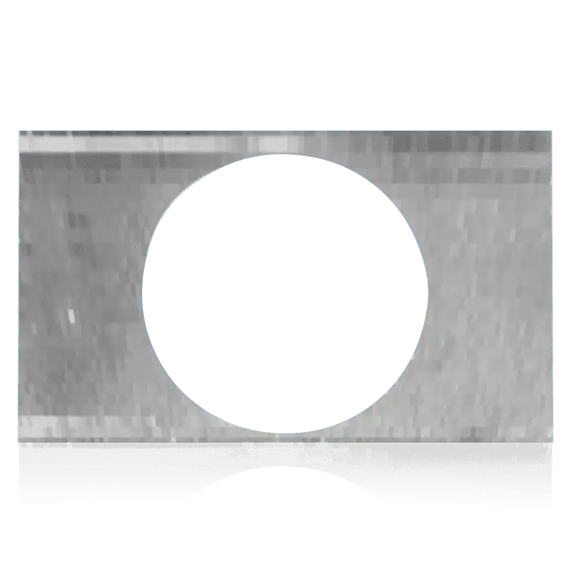 Atlas Sound EQ81 8" Round Hole T-Bar Bridge For Flanged Enclosures Racks AtlasIED