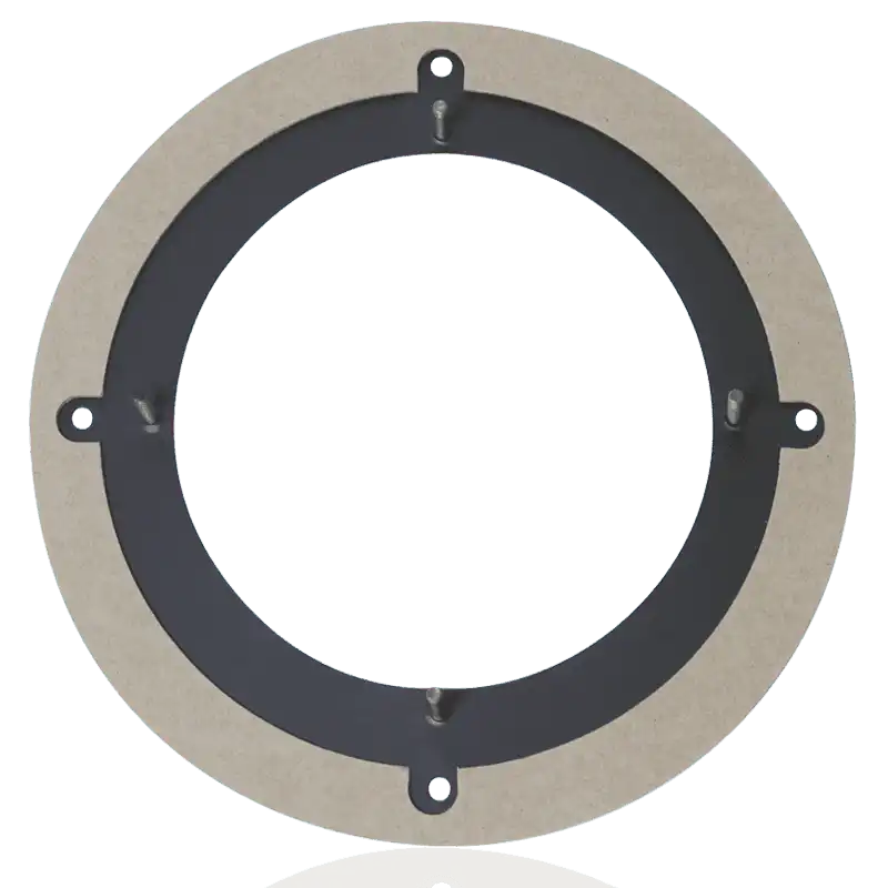 Atlas Sound FAMT-6 Adaptor for 6" speaker pattern to 8" hole pattern Speakers AtlasIED