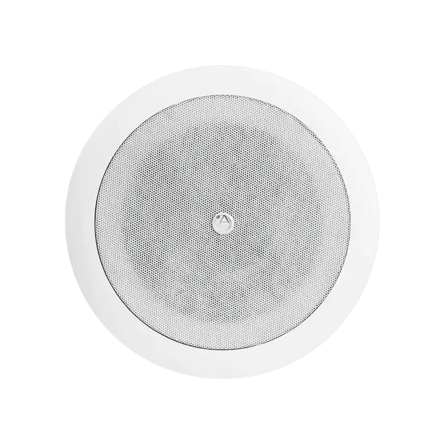 Atlas Sound FAP42T 4" Coaxial In-Ceiling Speaker with 16-Watt 70/100V Transformer and Ported Enclosure (Pair, White) Speakers AtlasIED