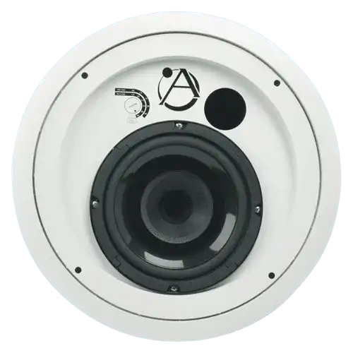 Atlas Sound FAP8CXT 8" Compression Driver Coaxial In-Ceiling Speaker with 60-Watt 70/100V Transformer and Ported Enclosure Speakers AtlasIED