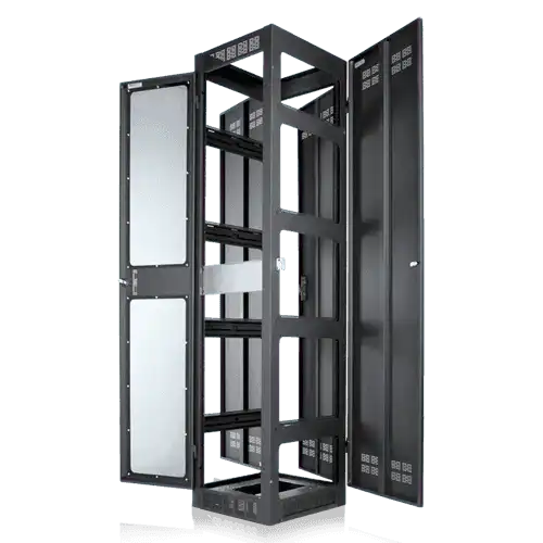Atlas Sound FMA44-25G Gangable Rack 25.5 inch Deep, 44RU **Shown with Optional Side Panels & Front Door** Racks AtlasIED