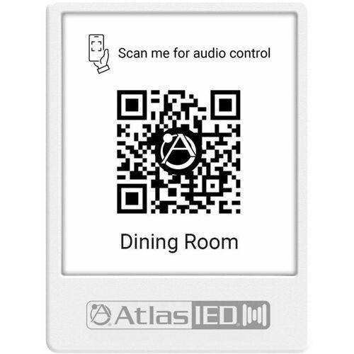 Atlas Sound GEM-5 Atmosphere Virtual Wall Controller QR Code Holder Audio Components AtlasIED