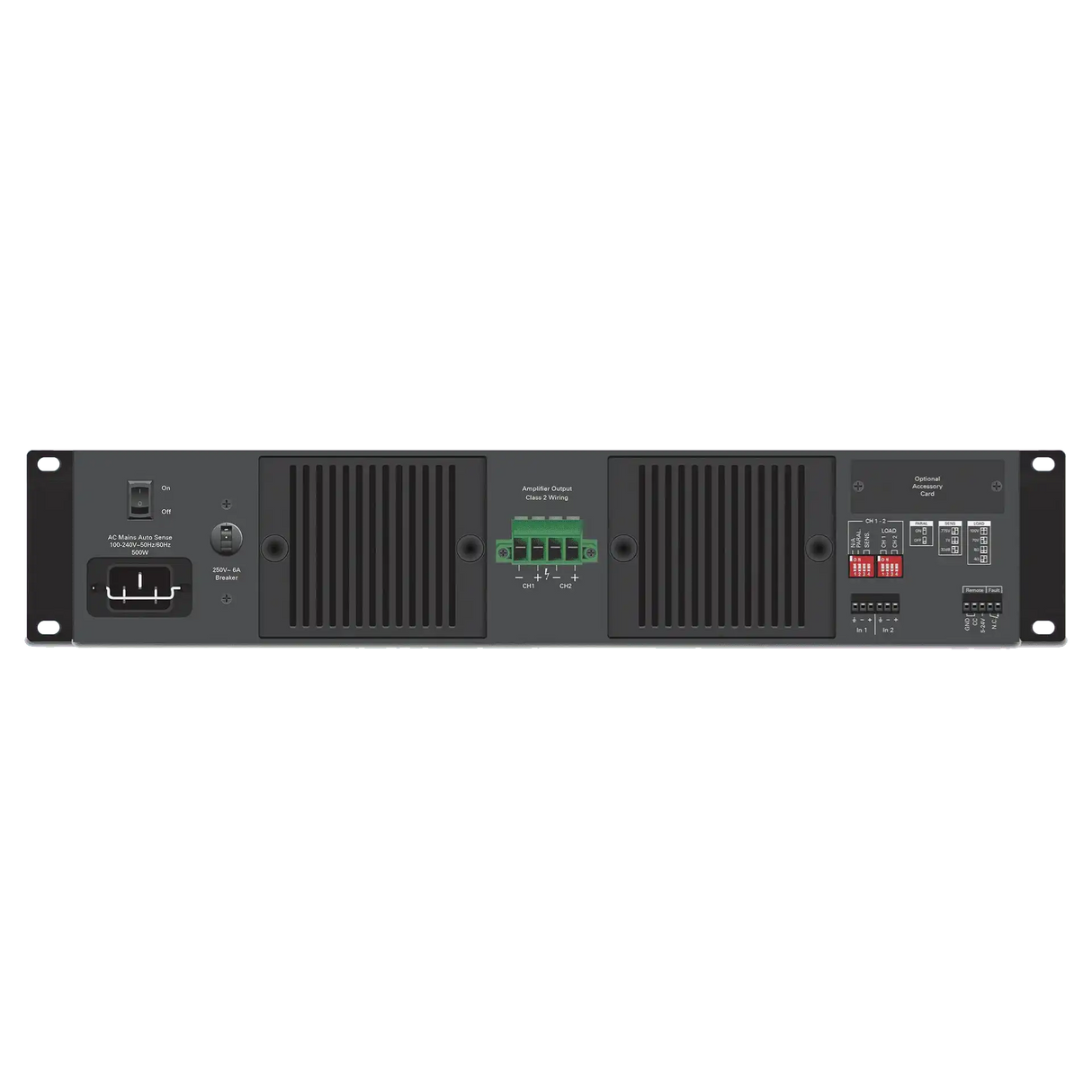 Atlas Sound HPA602 Dual-Channel, 600-Watt Commercial Amplifier Audio Amplifiers AtlasIED