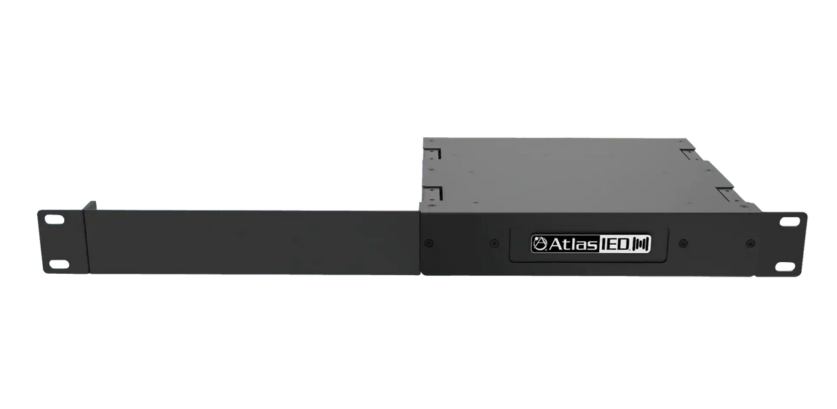 Atlas Sound IP-ZCM1RMK Single PoE+ IP Addressable IP-to-Analog Gateway with Integrated Amplifier and Rack Mount Kit Audio Amplifiers AtlasIED